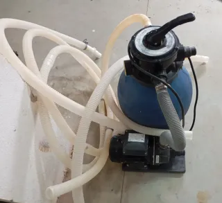 Depuradora de arena para piscina