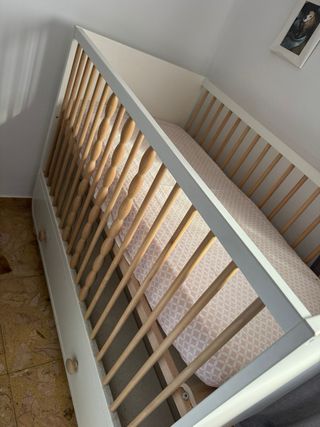 Cuna Ikea desmontada