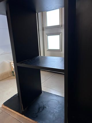 Mueble Soporte Acuario Negro