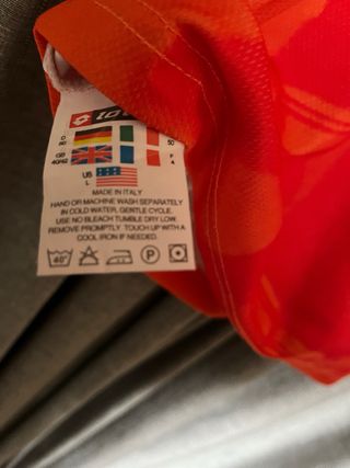 Camiseta Holanda 1996 Lotto