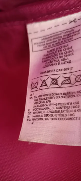 Bolsa Deporte Adidas Rosa Brillante