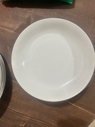 Vajilla Porcelana El Corte Inglés 18 Piezas