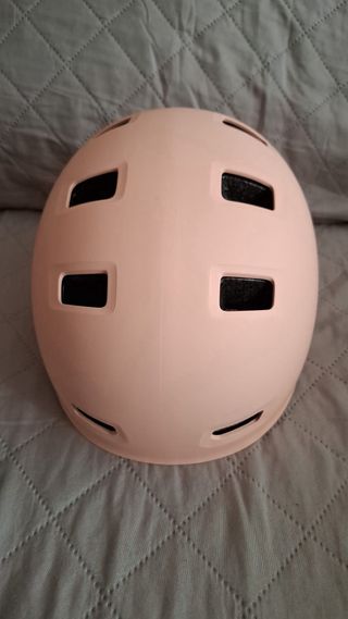 Casco de bici rosa