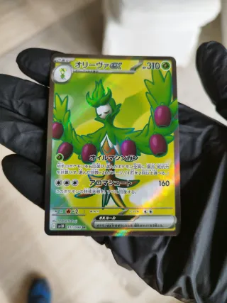 Carta Pokémon EX Olivya 111/098 SR