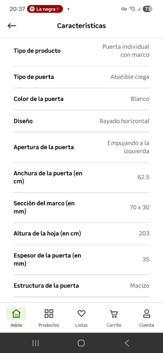 Puertas de interior blancas