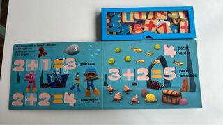 Aprende a contar con Pocoyó: Libro con piezas e...