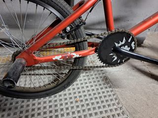 Bicicleta BMX Roja Btwin X-UP