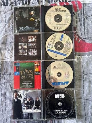 Lote 9 CDs y 3 Singles Bandas Sonoras