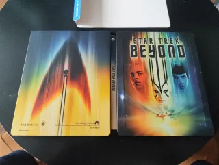 Star Trek Beyond. Steelbook. Blu-ray 3D y 2D.
