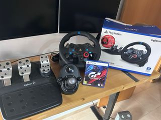 Volante Logitech G29 + Pedales + Cambio + GT7