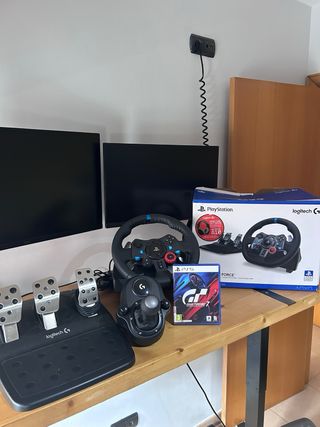 Volante Logitech G29 + Pedales + Cambio + GT7