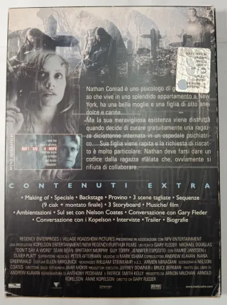 DVD Don't Say A Word Cofanetto 2 DVD