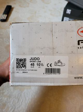 Zapatos de seguridad FTG modelo JUDO