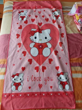 Toalla infantil Hello Kitty