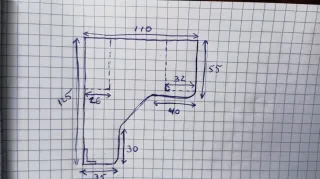 Mesa escritorio esquinera