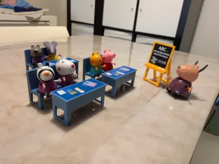 Casa Peppa Pig y Escuela