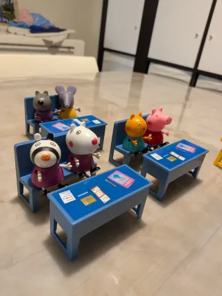 Casa Peppa Pig y Escuela