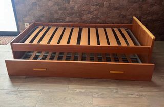 cama nido y armario perchero