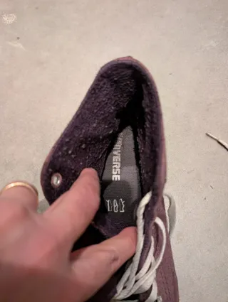 Scarpe Converse invernali Viola