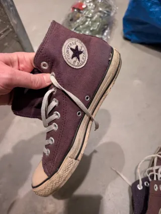 Scarpe Converse invernali Viola