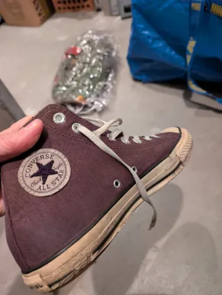 Scarpe Converse invernali Viola