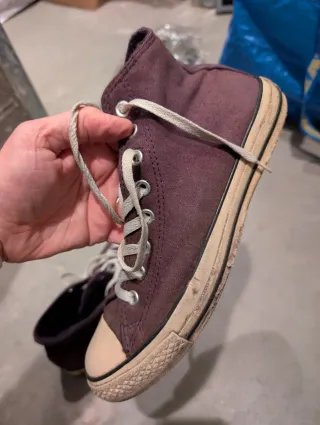 Scarpe Converse invernali Viola