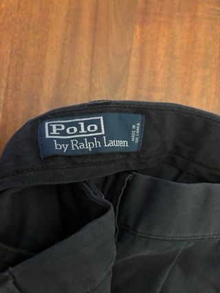 Pantalón Chino Negro Vintage Polo Ralph Lauren