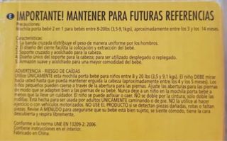 Mochila Porta Bebé Jane