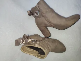Botas tacón mujer marrón talla 38