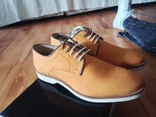 Zapatos Fórmul@ Naranja y Blanco