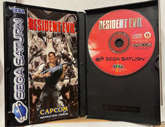 Resident Evil Sega Saturn PAL EU