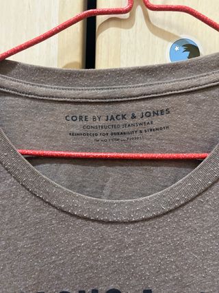 Camiseta Jack & Jones marrón hombre