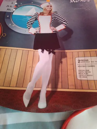 Disfraz Marinera Talla Única M/L