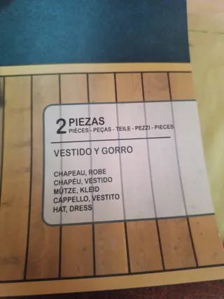 Disfraz Marinera Talla Única M/L