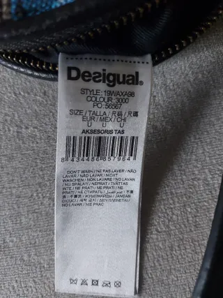 Bolso Corazón Desigual Multicolor