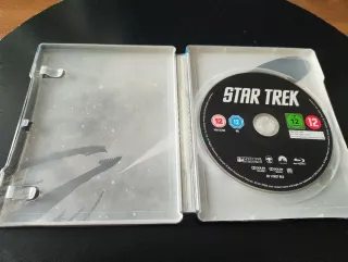 Star Trek (2009). Película Blu-ray. Steelbook.