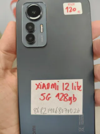 Xiaomi 12 Lite 5G 128GB Nero (prezzo ridotto)