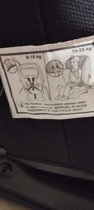 Silla coche axkid a contramarcha