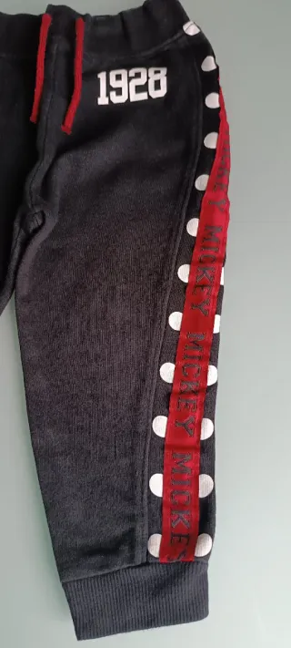 Pantalon Chándal Mickey Mouse negro