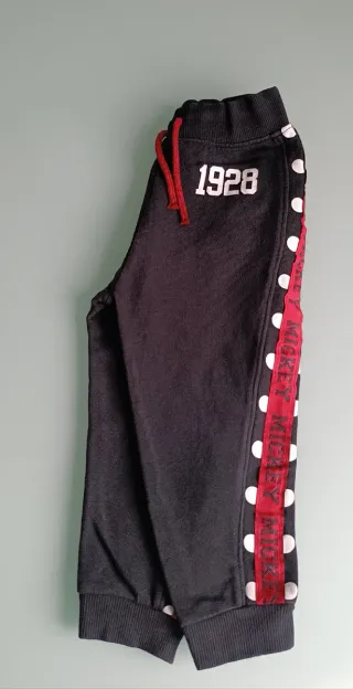 Pantalon Chándal Mickey Mouse negro