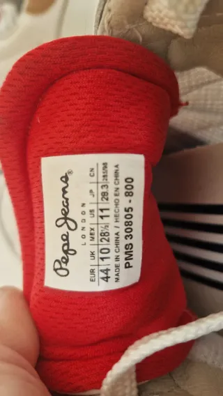 Zapatillas Pepe Jeans Blancas y Azules