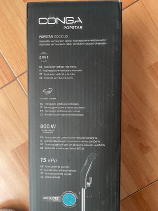 Aspiradora Cecotec Conga Popstar 2 en 1