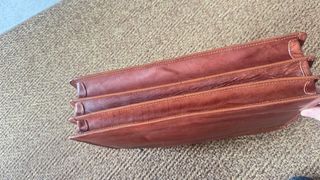 Maletín de piel de vacuno clásico