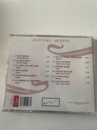 2 CDs Antonio Molina Flamenco