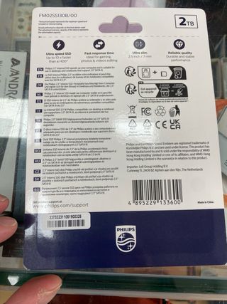 Disco Duro Philips SSD SATA III S130 2TB