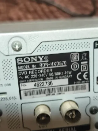 Grabador DVD con Disco Duro HDD