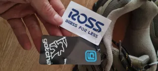 Zapatos de trabajo negros y verdes