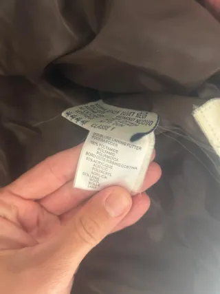 Giubbotto Moncler Donna Marrone Tg. L