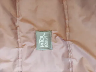 Saco invierno silla bebé rosa