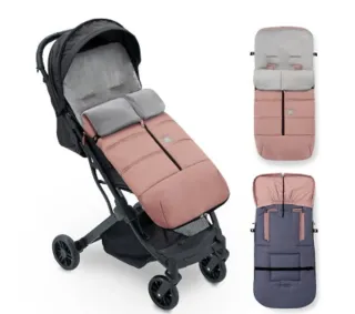 Saco invierno silla bebé rosa